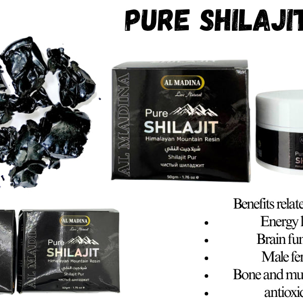 Pure Shilajit Himalayan Resin